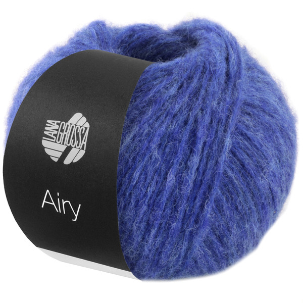 Lana Grossa Airy 002 Blau 50g