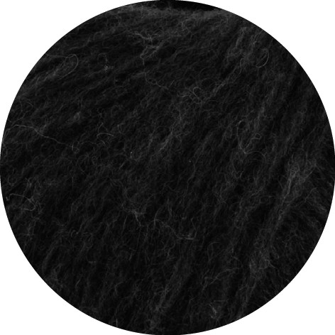 Lana Grossa Airy 010 Schwarz 50g