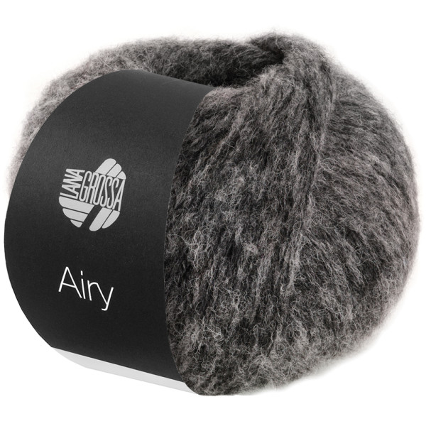 Lana Grossa Airy 011 Anthrazit 50g