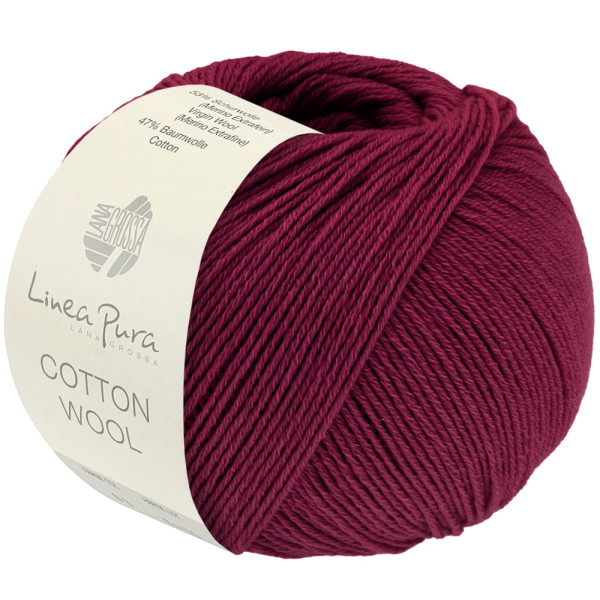 Lana Grossa Cotton Wool 029 Burgund