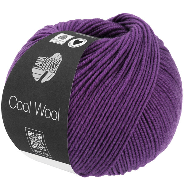 Lana Grossa Cool Wool 2000 2109 Aubergine 50g