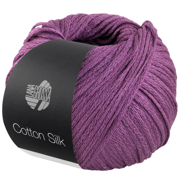 Lana Grossa Cotton Silk 002 Lila