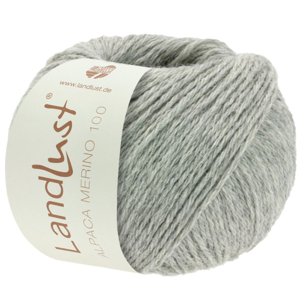 Lana Grossa Landlust Alpaka Merino 100 307 Hellgrau