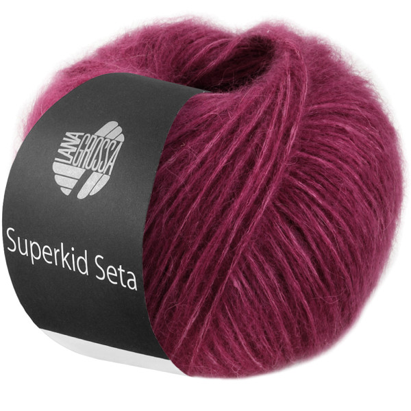 Lana Grossa Superkid Seta 008 Bordeaux 25g