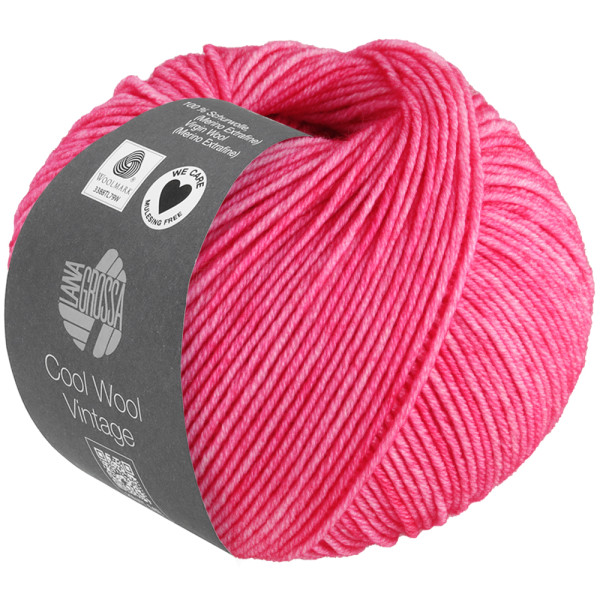 Lana Grossa Cool Wool Vintage 7371 Pink 50g