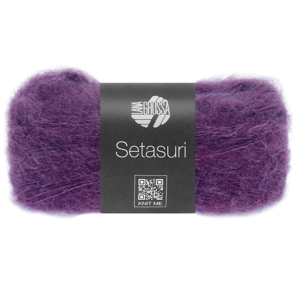 Lana Grossa Setasuri 064 Dunkelviolett 25g