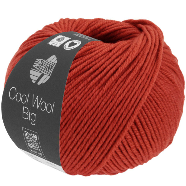 Lana Grossa Cool Wool Big Melange 1628 Rost meliert 50g