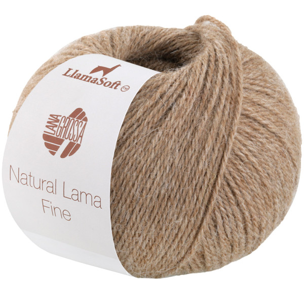 Lana Grossa Natural Lama Fine 111 Camel 50g