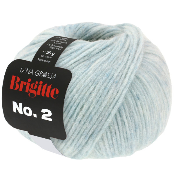 Lana Grossa Brigitte No.2 065 Lichtblau 50g