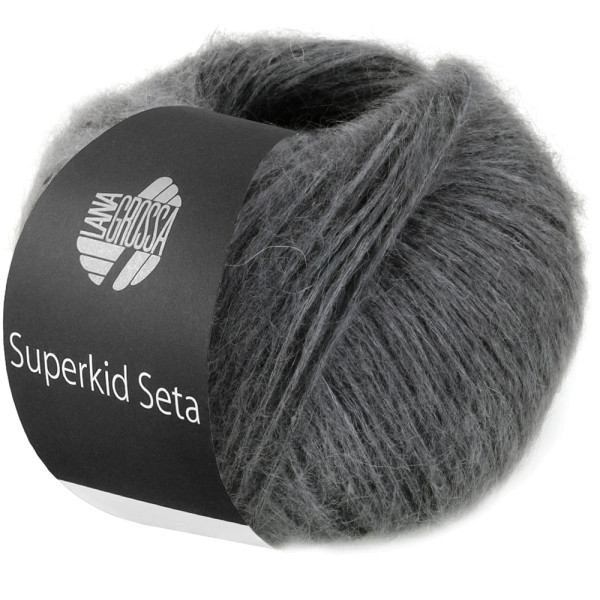 Lana Grossa Superkid Seta 021 Dunkelgrau 25g