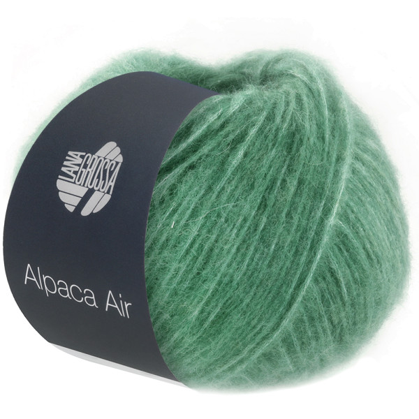 Lana Grossa Alpaca Air 023 helles Seegrün 50g