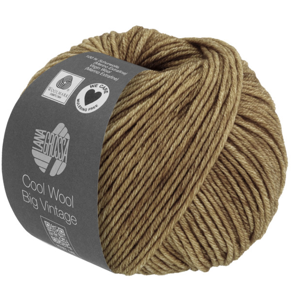 Lana Grossa Cool Wool Big Vintage 7182 Sandbeige 50g