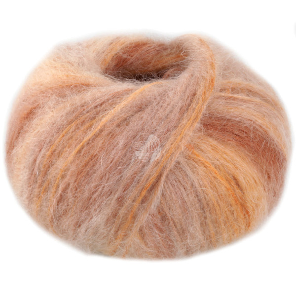 Lana Grossa Superkid Seta 105 Rostorange/Karamell/Orange 25g