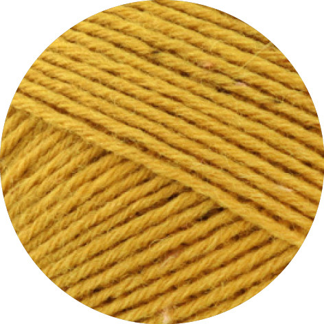 Lana Grossa Meilenweit 6-fach 150 Tweed 9251 Senfgelb 150g