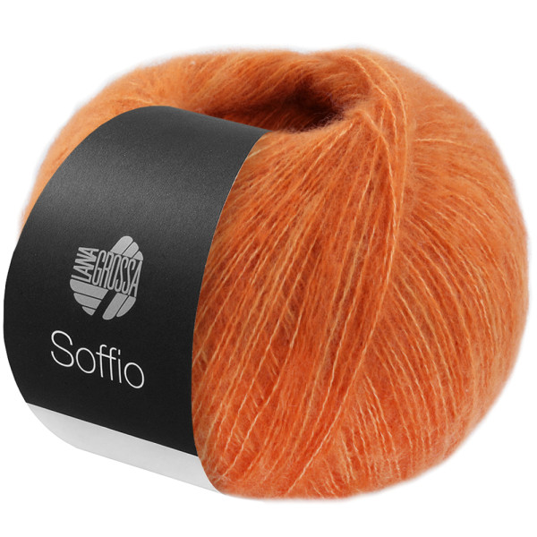 Lana Grossa Soffio 006 Orange 25g