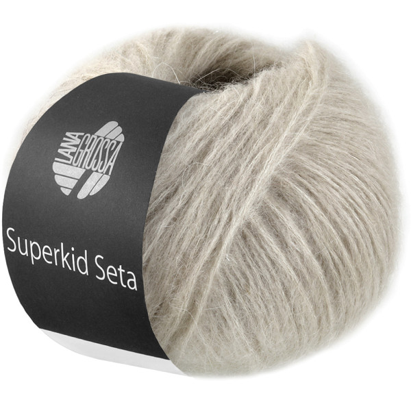 Lana Grossa Superkid Seta 018 Graubeige 25g