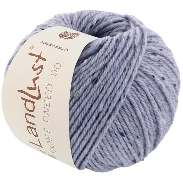 Lana Grossa Landlust Soft Tweed 90 026 Graublau meliert 50g