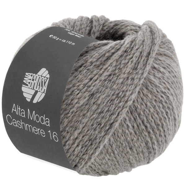 Lana Grossa Alta Moda Cashmere 16 075 Steingrau 50g