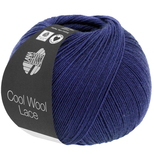 Lana Grossa Cool Wool Lace 053 Marine 50g