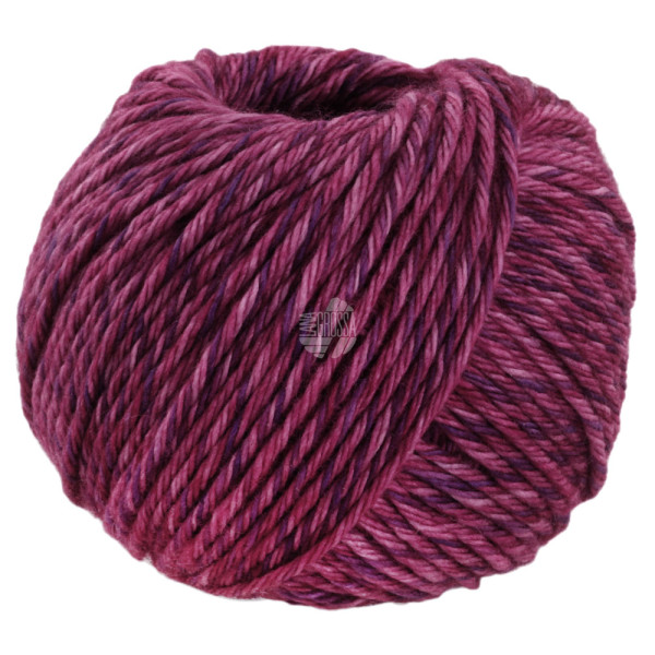 Lana Grossa Vintage Chunky 009 Weinrot/Blauviolett 50g