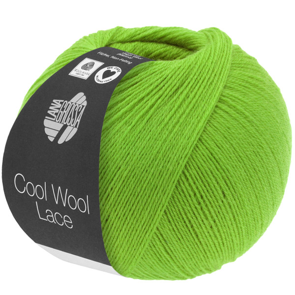 Lana Grossa Cool Wool Lace 055 Frühlingsgrün 50g