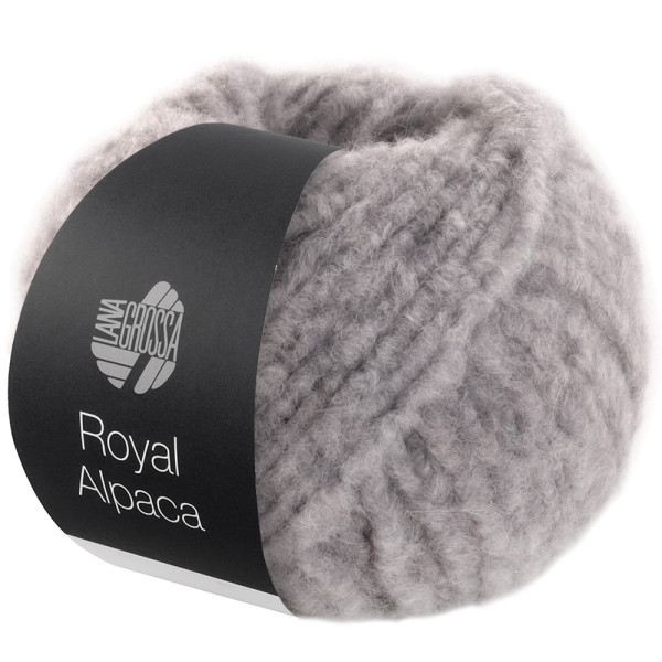 Lana Grossa Royal Alpaca 010 Hellgrau 50g