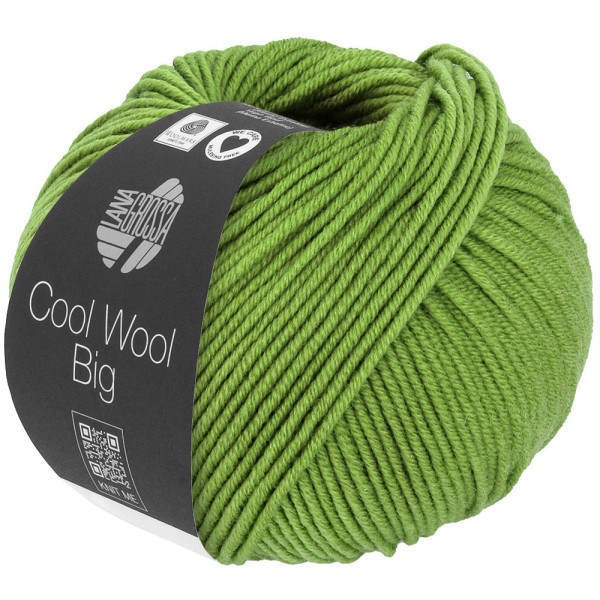 Lana Grossa Cool Wool Big 1022 Kleeblattgrün 50g