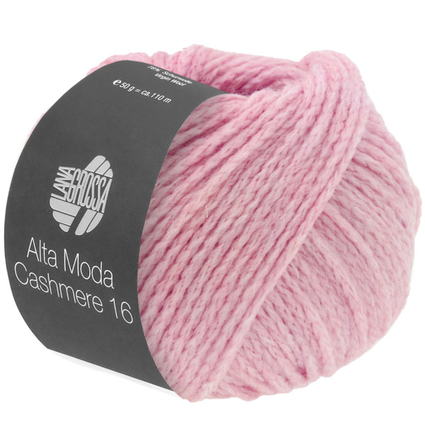 Lana Grossa Alta Moda Cashmere 16 072 Rosa meliert 50g