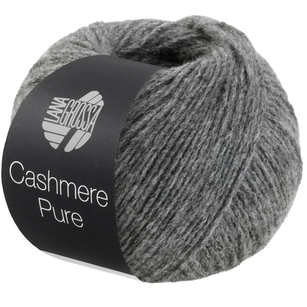 Lana Grossa Cashmere Pure 006 Mittelgrau 25g