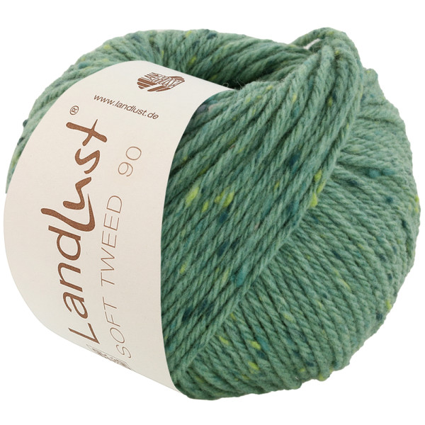 Lana Grossa Landlust Soft Tweed 90 027 Jade meliert 50g