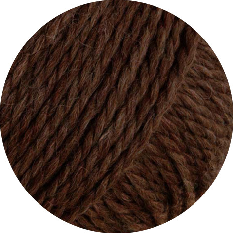 Lana Grossa Natural Lama Chunky 013 Schokobraun 50g