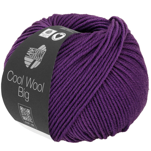 Lana Grossa Cool Wool Big 1026 Dunkelviolett 50g