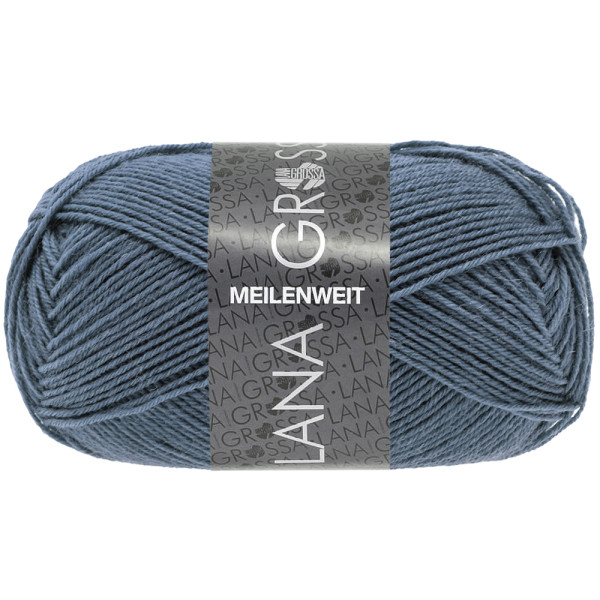 Lana Grossa Meilenweit 50 1415 Jeansblau 50g