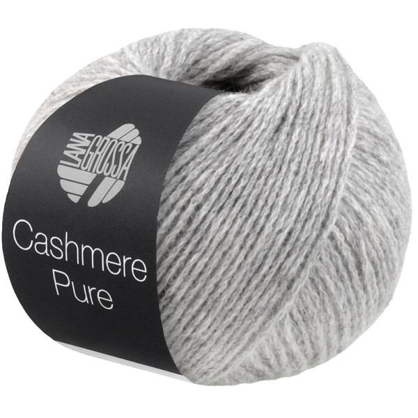 Lana Grossa Cashmere Pure 005 Hellgrau 25g