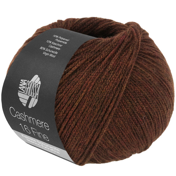 Lana Grossa Cashmere 16 Fine 062 Schokobraun 50g