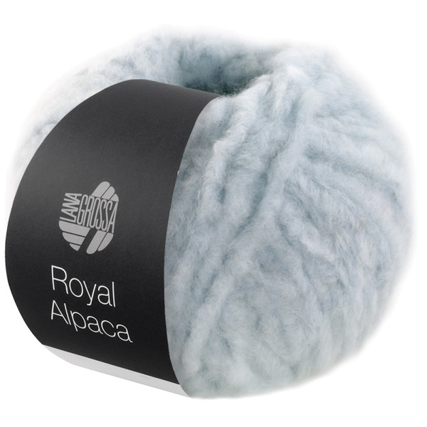 Lana Grossa Royal Alpaca 009 Eisblau 50g