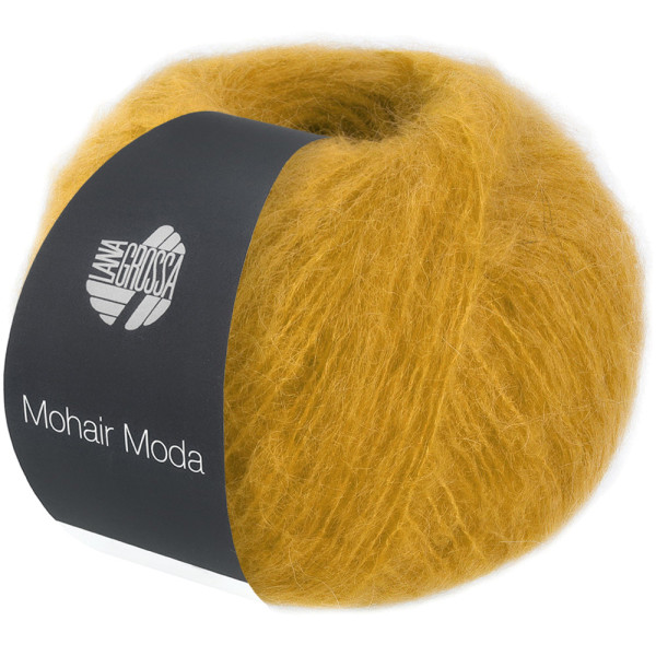 Lana Grossa Mohair Moda 022 Senfgelb 50g