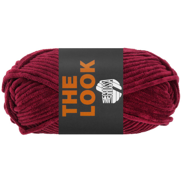 Lana Grossa The Look 021 Weinrot 100g