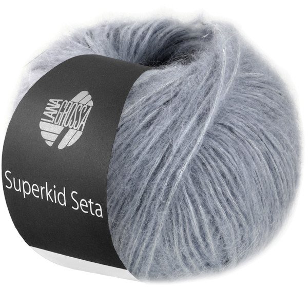 Lana Grossa Superkid Seta 002 Hellgrau 25g