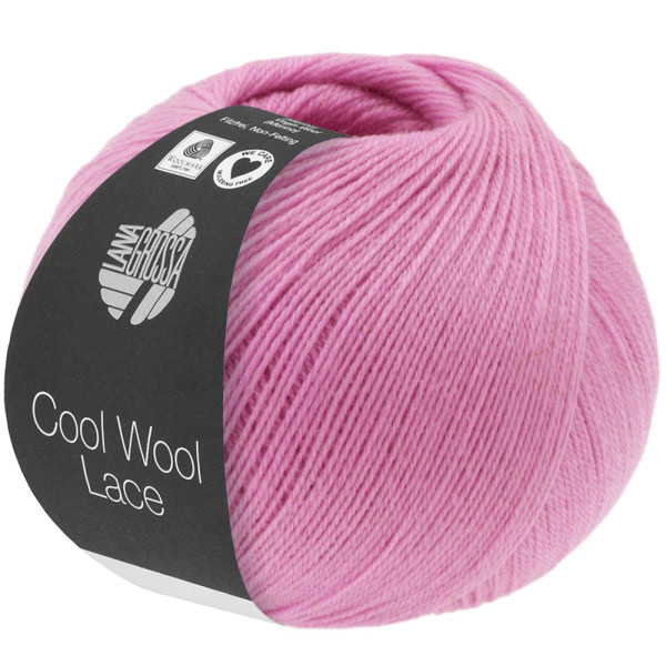 Lana Grossa Cool Wool Lace 052 Rosa 50g