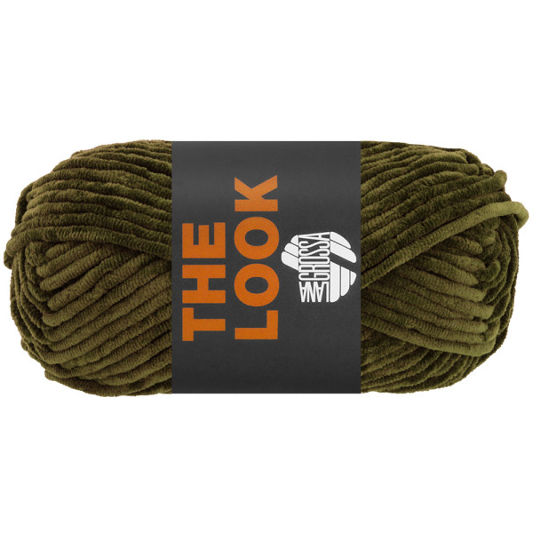 Lana Grossa The Look 019 Dunkeloliv 100g