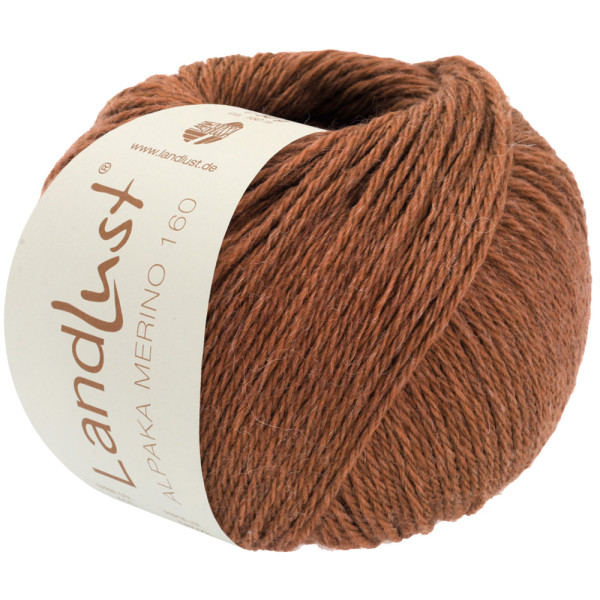 Lana Grossa Landlust Alpaka Merino 160 444 Nougat