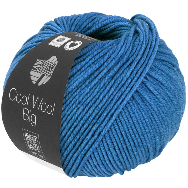 Lana Grossa Cool Wool Big 1023 Topasblau 50g