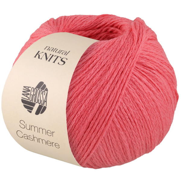 Lana Grossa Summer Cashmere 004 Lachsrot 50g