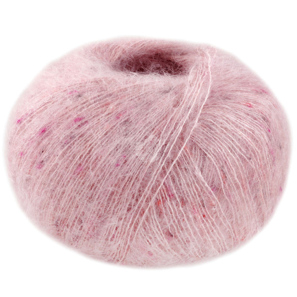 Lana Grossa Natural Superkid Tweed 629 Rosé 25g