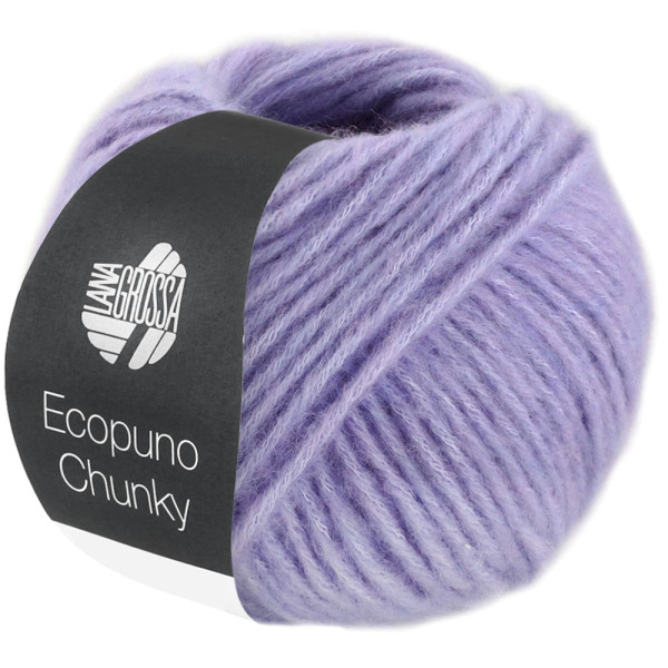 Lana Grossa Ecopuno Chunky 135 Veilchenblau 50g