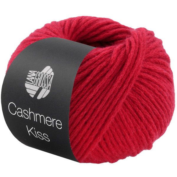 Lana Grossa Cashmere Kiss 122 Kirschrot 25g