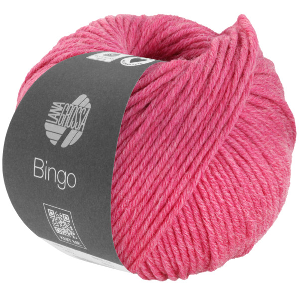 Lana Grossa Bingo Melange 1034 Pink meliert 50g