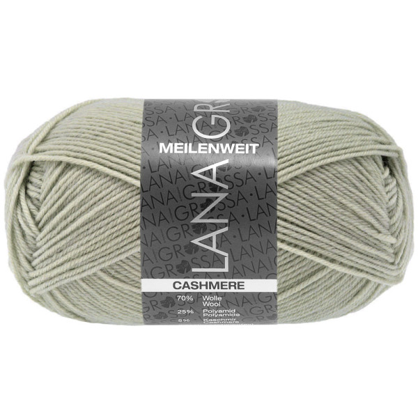 Lana Grossa Meilenweit 50 Cashmere 063 Softmint 50g