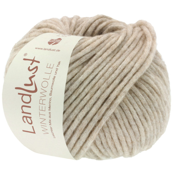 Lana Grossa Landlust Winterwolle 024 Taupe meliert 50g